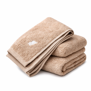 Premium Cotton Bath Towel – Super Soft & Highly Absorbent (Beige)