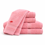 Luxury Soft Cotton Bath Towel – Pink | Super Absorbent & Quick Dry
